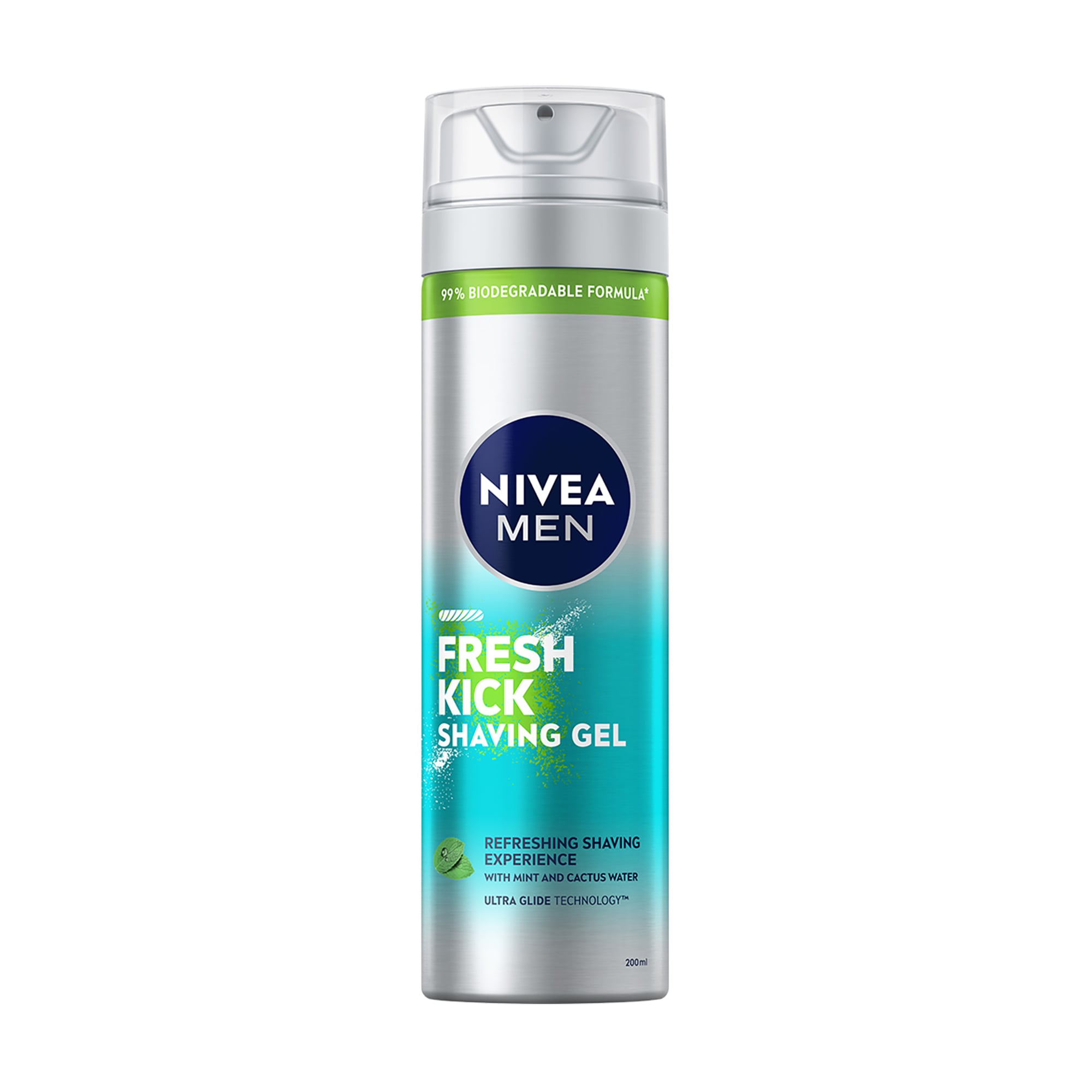 Гель для гоління NIVEA MEN Заряд свіжості,  200 мл