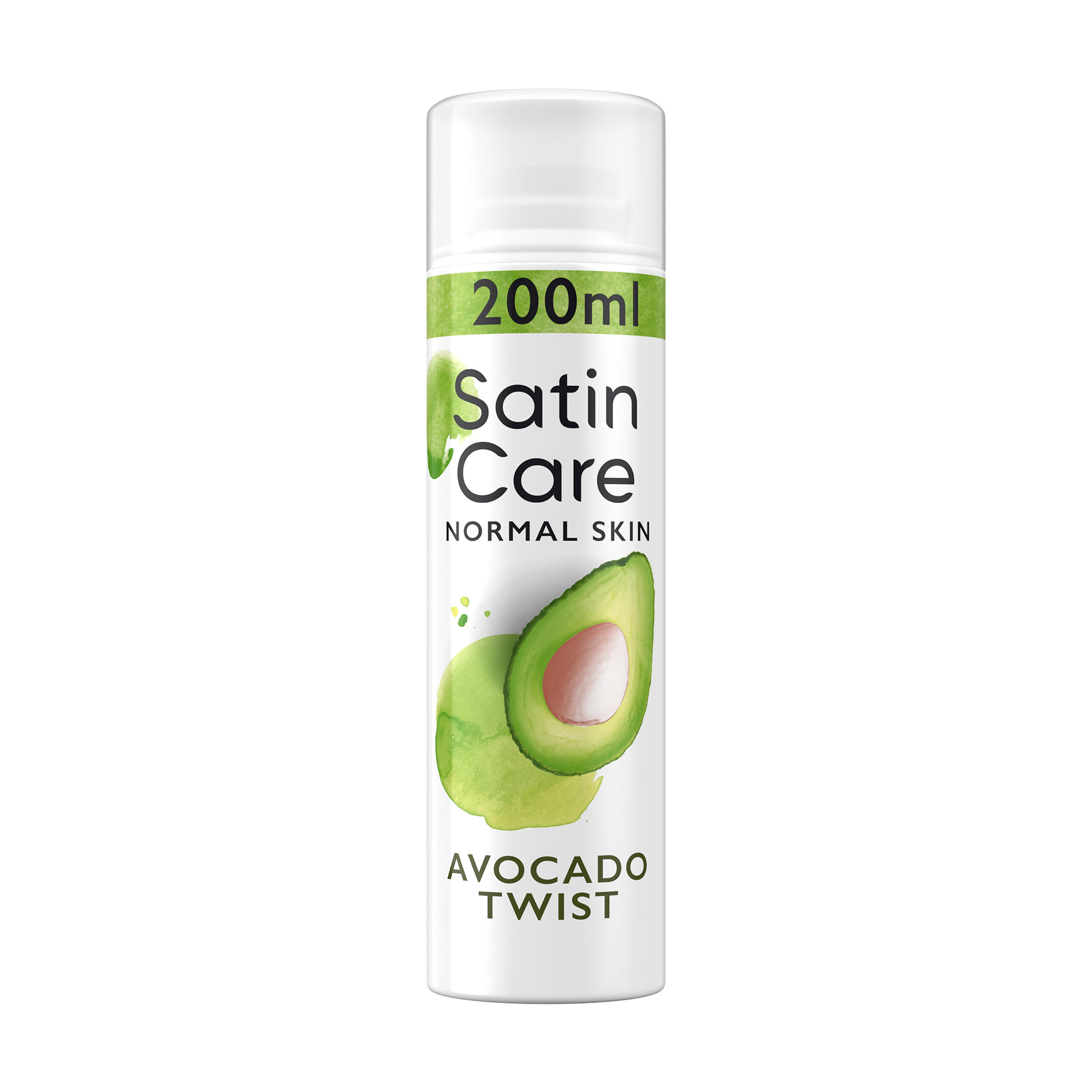 Жіночий гель для гоління Gillette Satin Care Avocado Twist, 200 мл